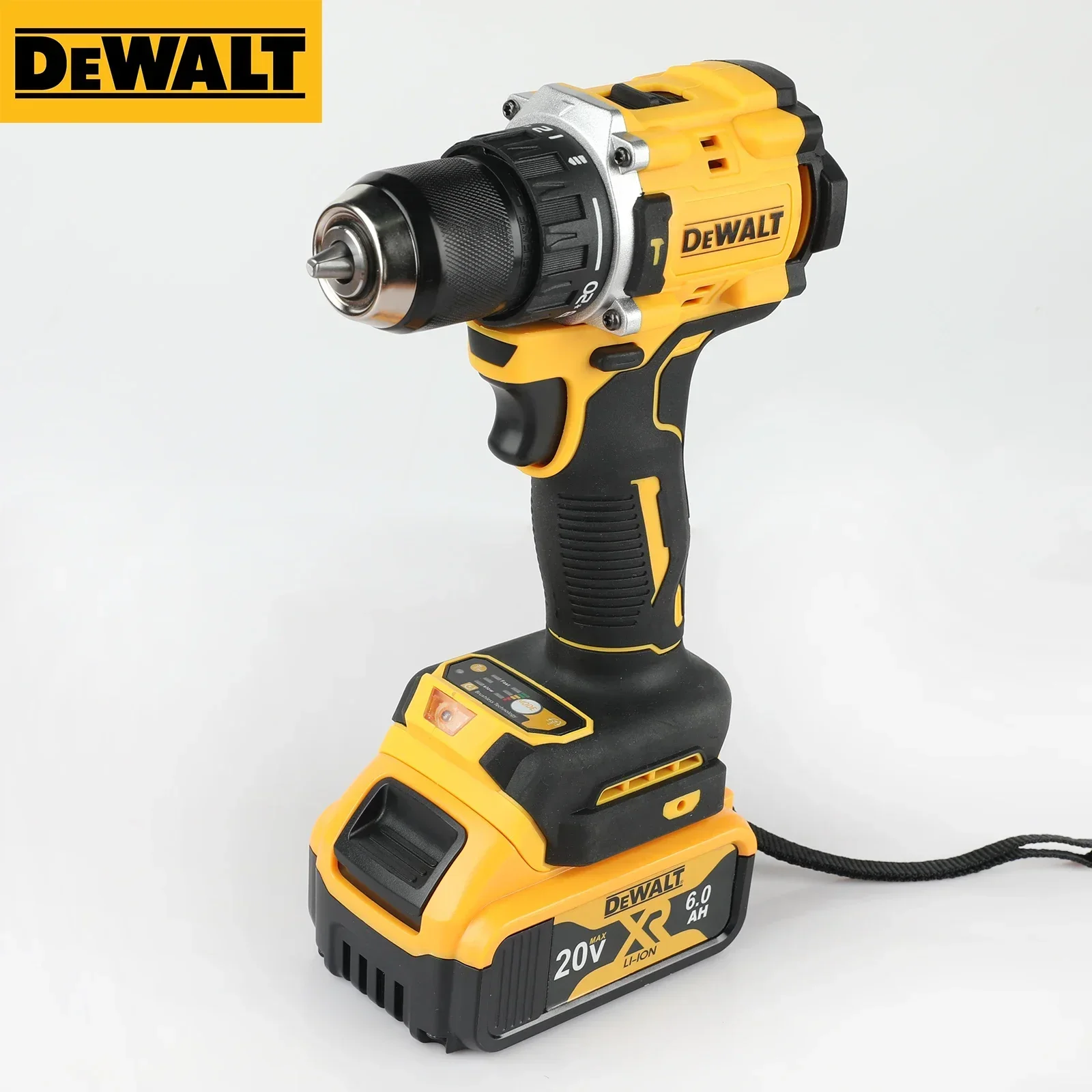 

DEWALT DCD805 Brushless Impact Drill Cordless Electric Screwdriver Multi-Function Hand Drill 20V Rechargeable Power Tool