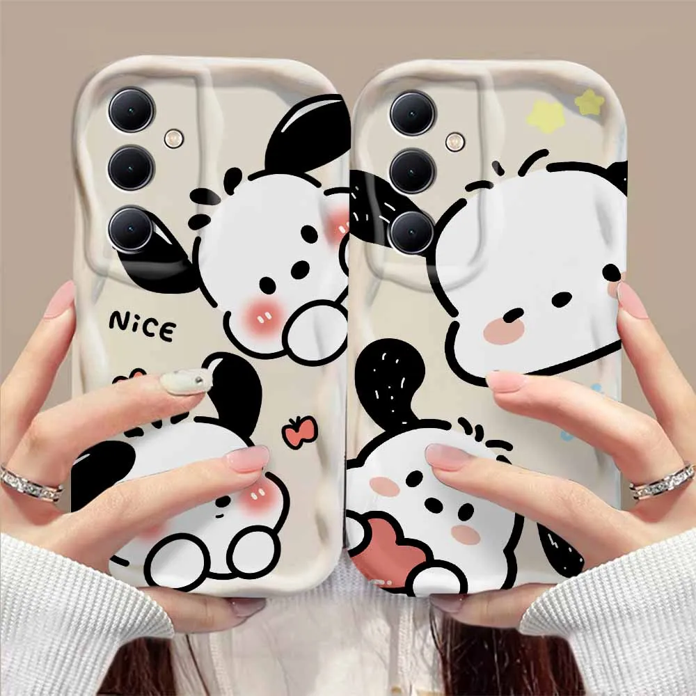 

Sanrio Pochacco 3D Wave Case For Samsung A73 A72 A71 A55 A54 A53 A35 A34 A33 A25 A24 A23 A15 A14 A13 A05 A04 A03 4G 5G Cover