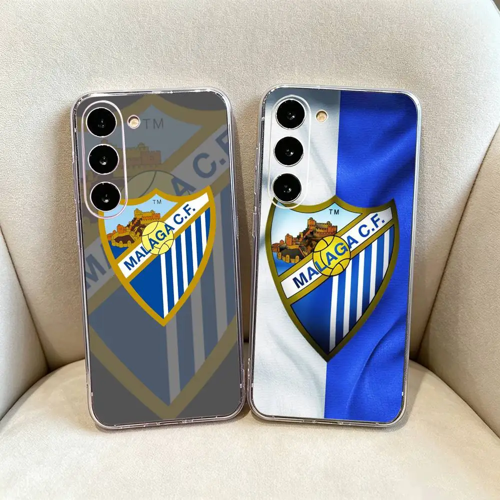 Cool M-Malaga -C-CF  Clear Phone Case for Samsung Galaxy A71, A70, A40,A52, A51, A30