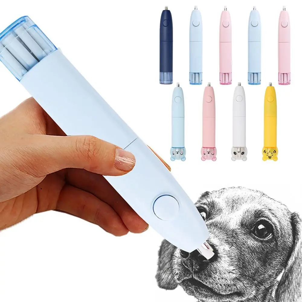 Multicolor Electric Eraser Cartoon Animal Rechargeable/Battery Powered High Gloss Rubber Pen School Office Refill Erasers