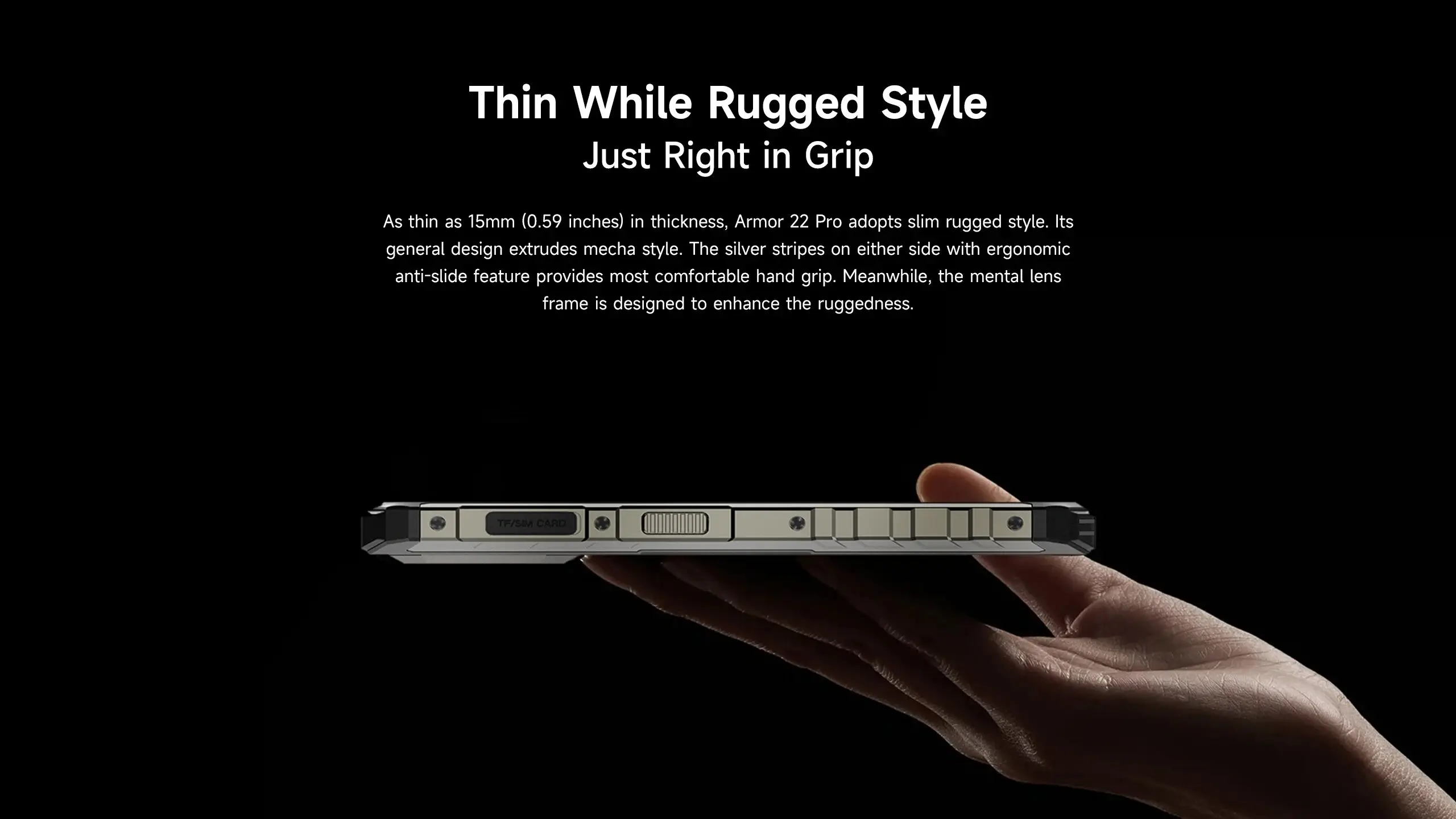 Ulefone Armor 22 pro Rugged Smartphone 6.58'' Android 16 Helio G200 8GB+128GB/256GB 64MP 6600mAh 33W 4G NFC Rugged Phone