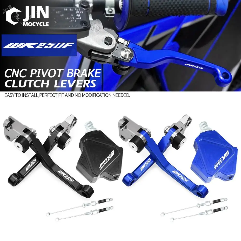 

Dirt Bike CNC Brake Clutch Levers Stunt Clutch Pull Cable Lever Replacement Easy System For YAMAHA WR250F 2016 2017 2018 WR 250F