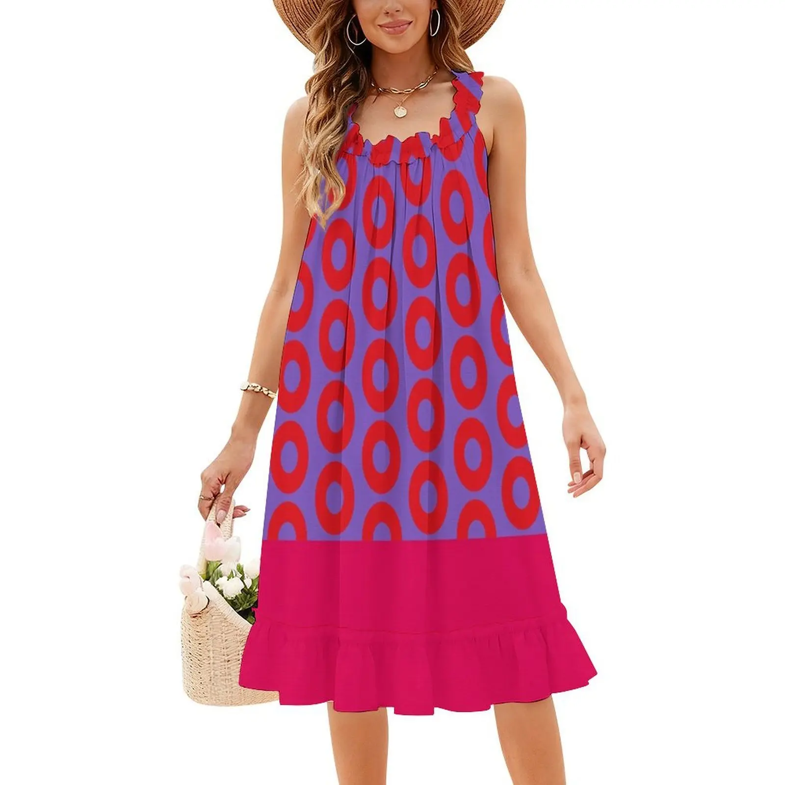 فستان Phish-Fishman Donut Boho Chic أنيق على الموضة لحفلات الزفاف على الشاطئ فستان Phish Trey Anastasio Jon Fishman Page لـ