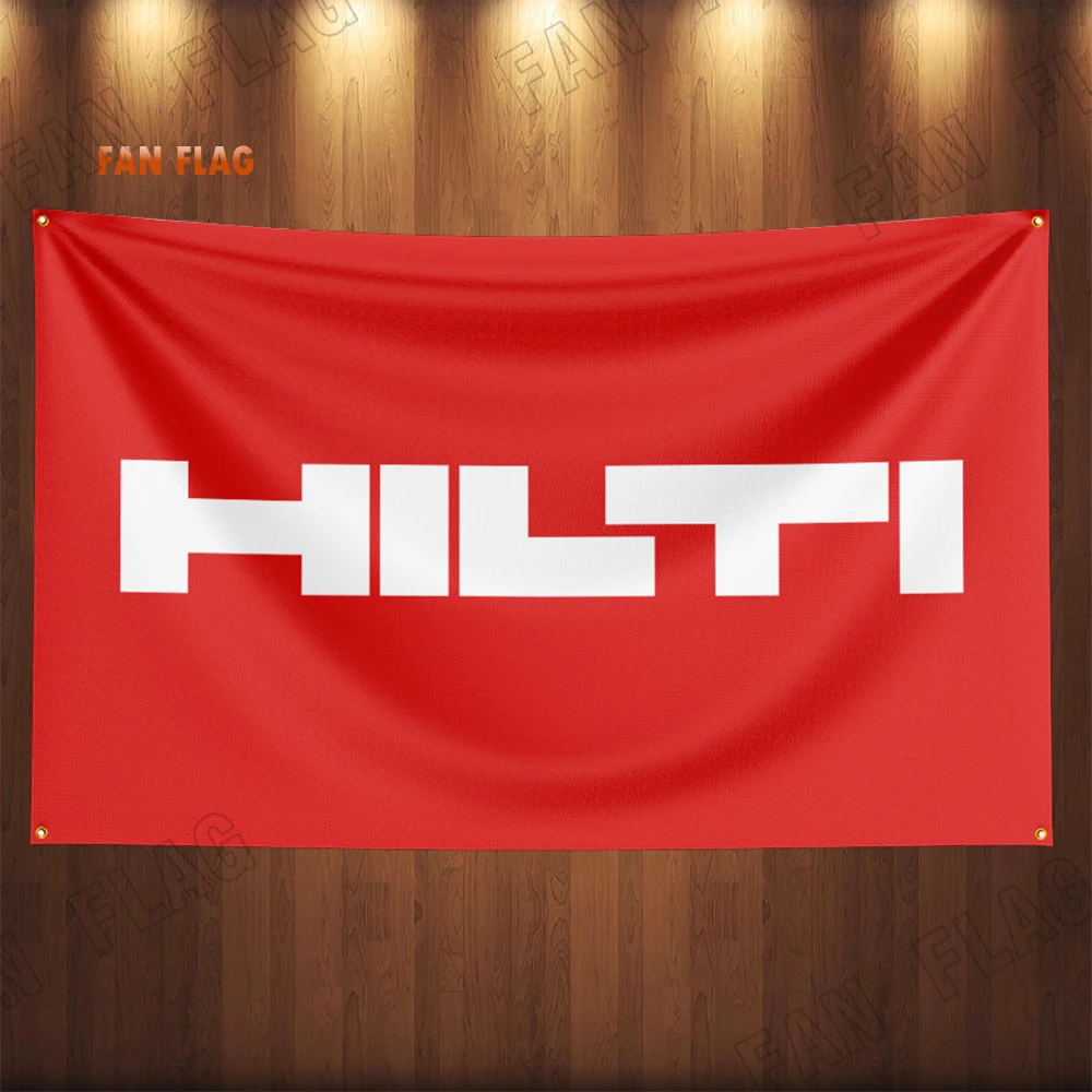 3x5 Ft HILTIs Tool Flag logo Polyester Printed Electrician Banner For Decor flag banner Hand Tool Powel Tools and accessories