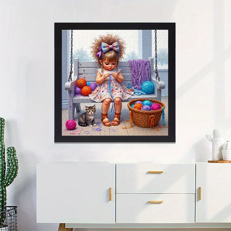 Ideal regalo navideño para amigos - Rompecabezas de 500/1000 piezas - Rompecabezas de papel grande para adultos - Trabajo de trabajo en equipo y interacción social Gam