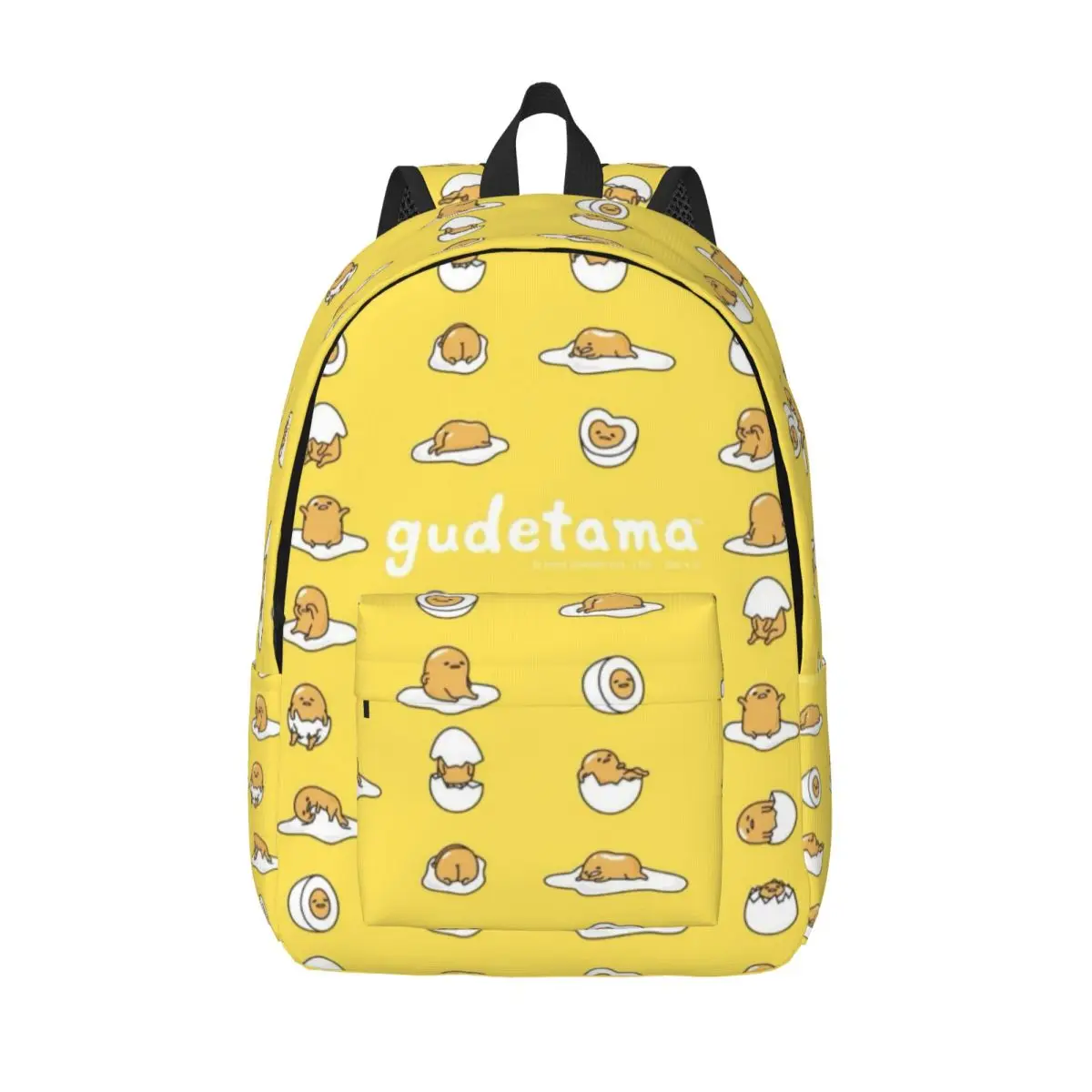 

Рюкзак Gudetama для учащихся начальной школы, сумки для книг, прочный холщовый рюкзак для подростков