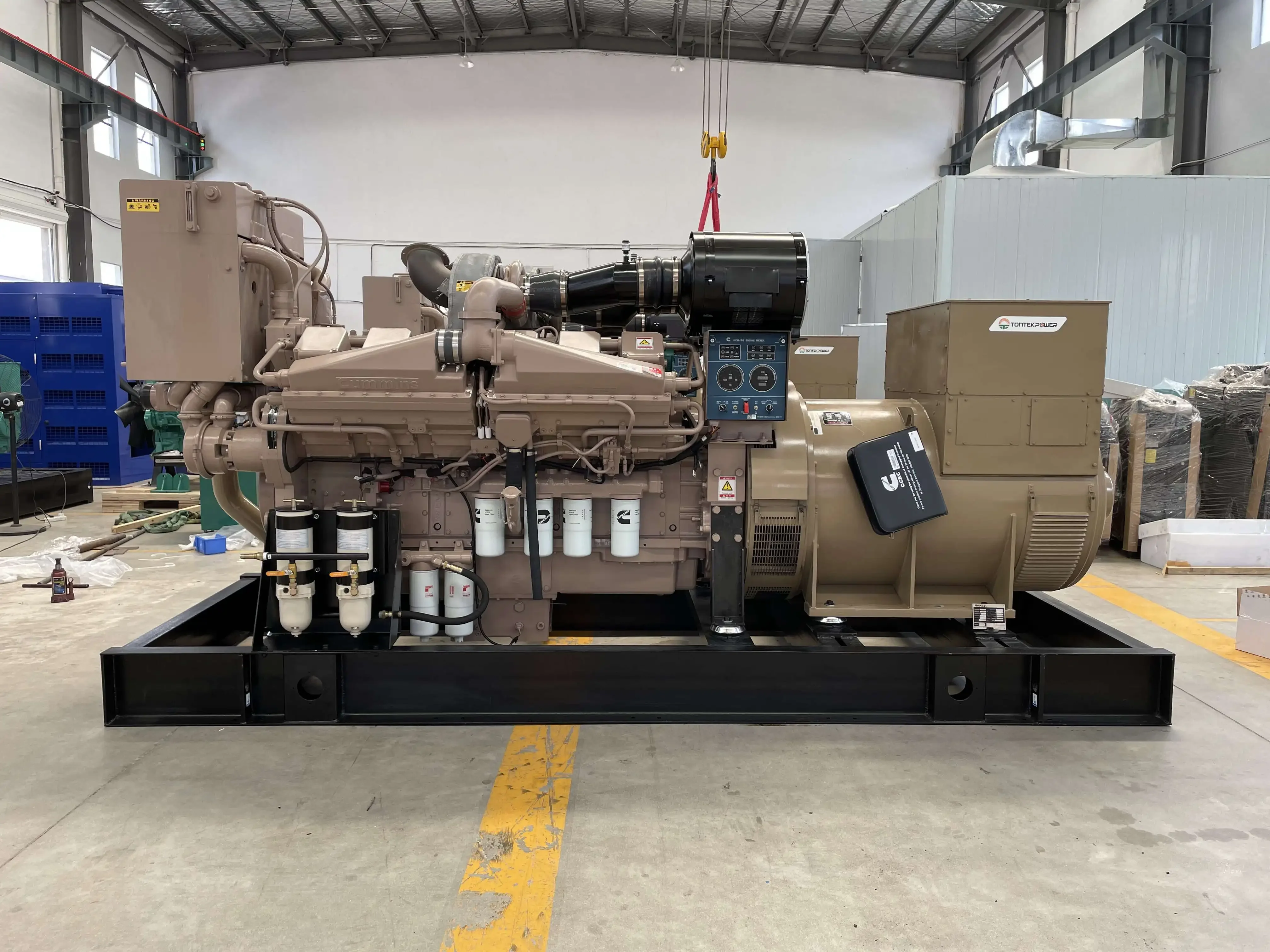 Original Cummins Schiffsmotor KTA38-D(M) 1007-kW-Bootsmotor für Schiffsgeneratorsatz