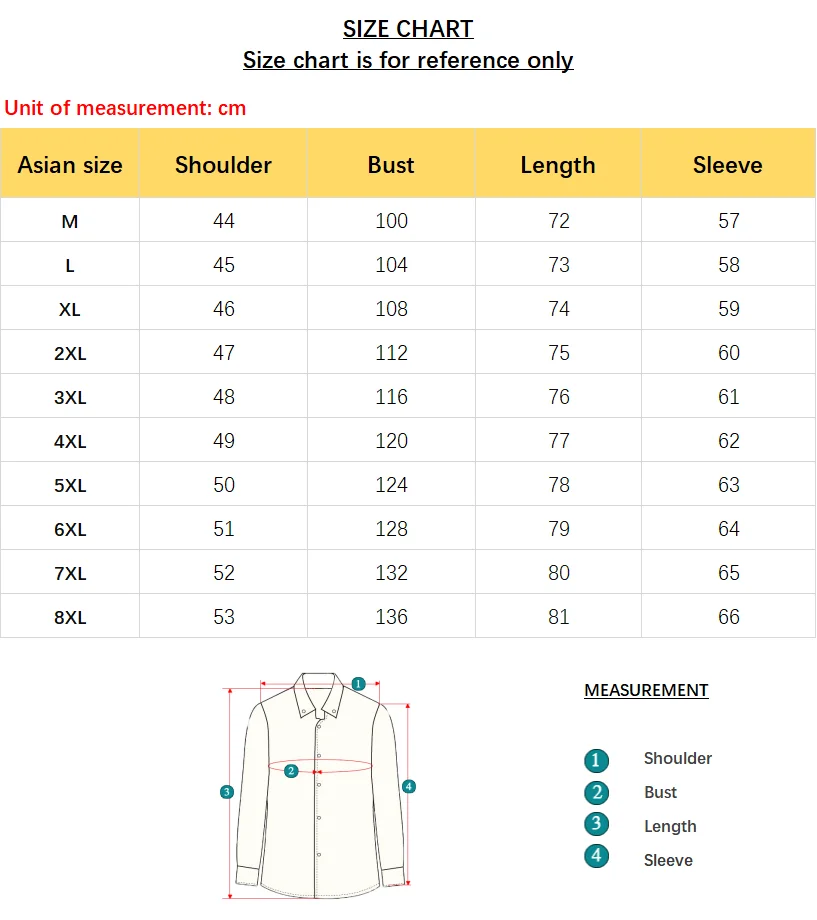 남성용 슬림한 단색 긴팔 셔츠, 비즈니스 캐주얼 화이트 셔츠, 클래식 브랜드, 2024 신상 플러스 사이즈, 6XL, 7XL, 8XL