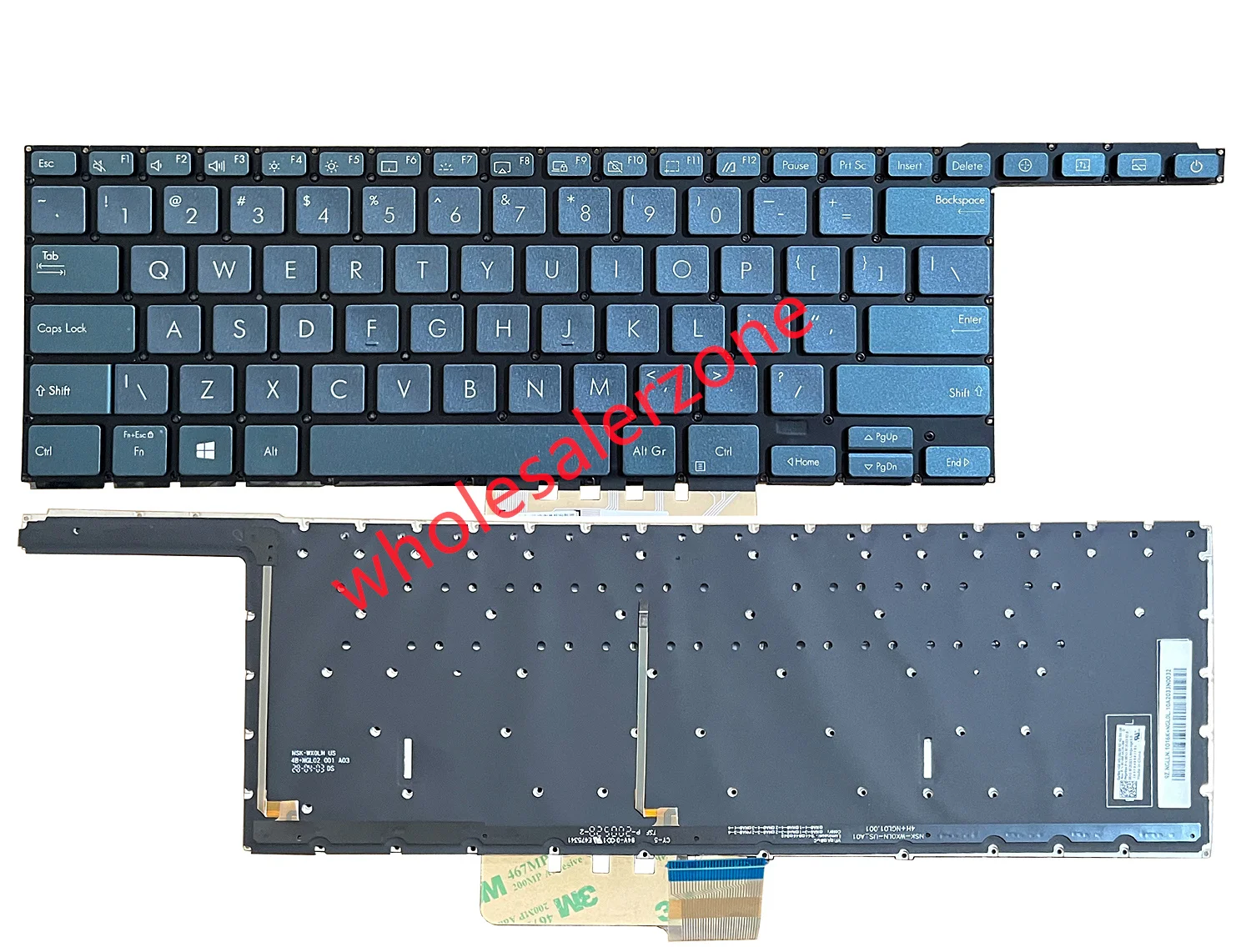 バックライト付きキーボード-asus-zenbook-pro-duo-ux581-ux581g-ux581gv-ux581l-ux581lv-シリーズラップトップ-ux581gv-h2002r-ux581lv-xs94t