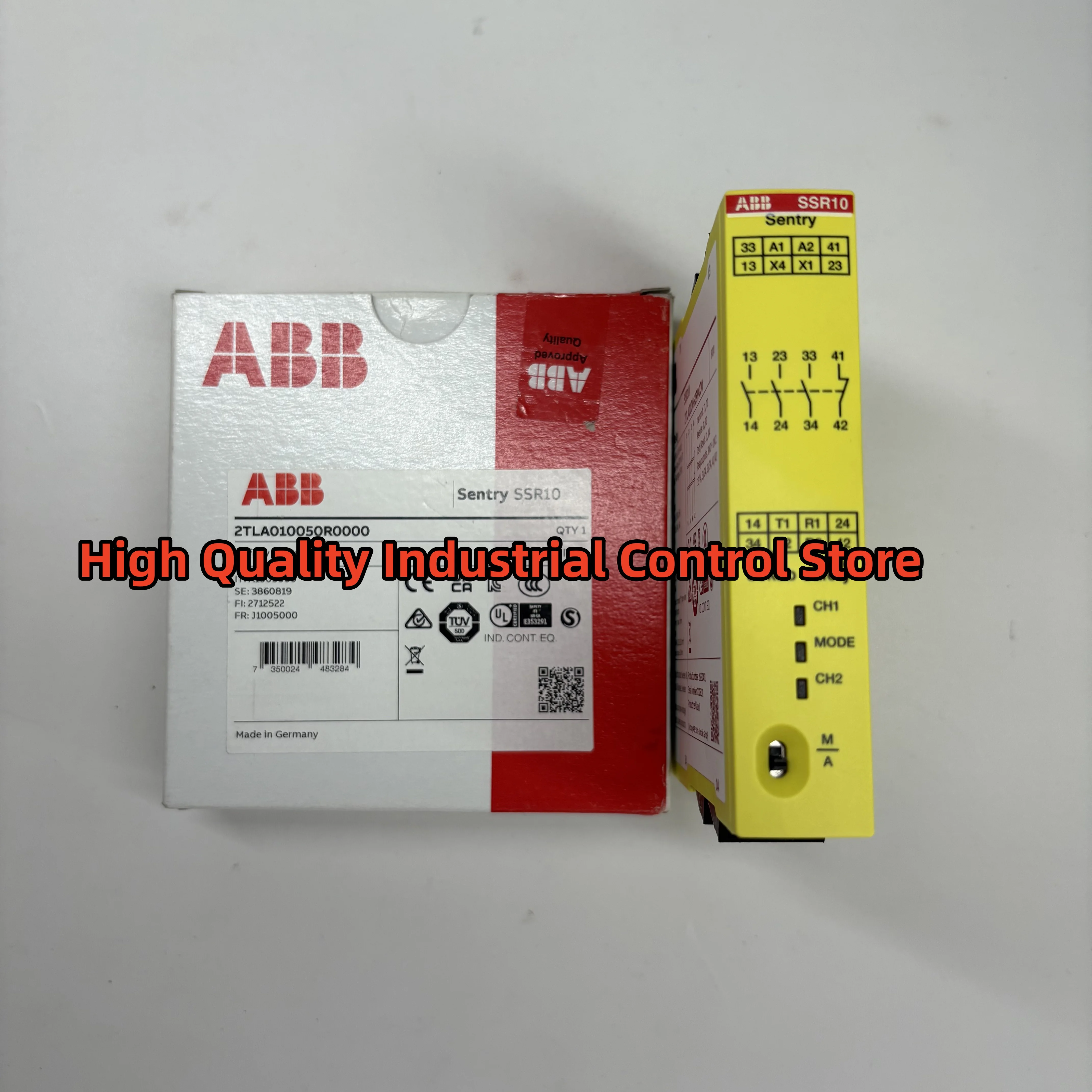 

2TLA010050R0000 SSR10 Safety Relay new original