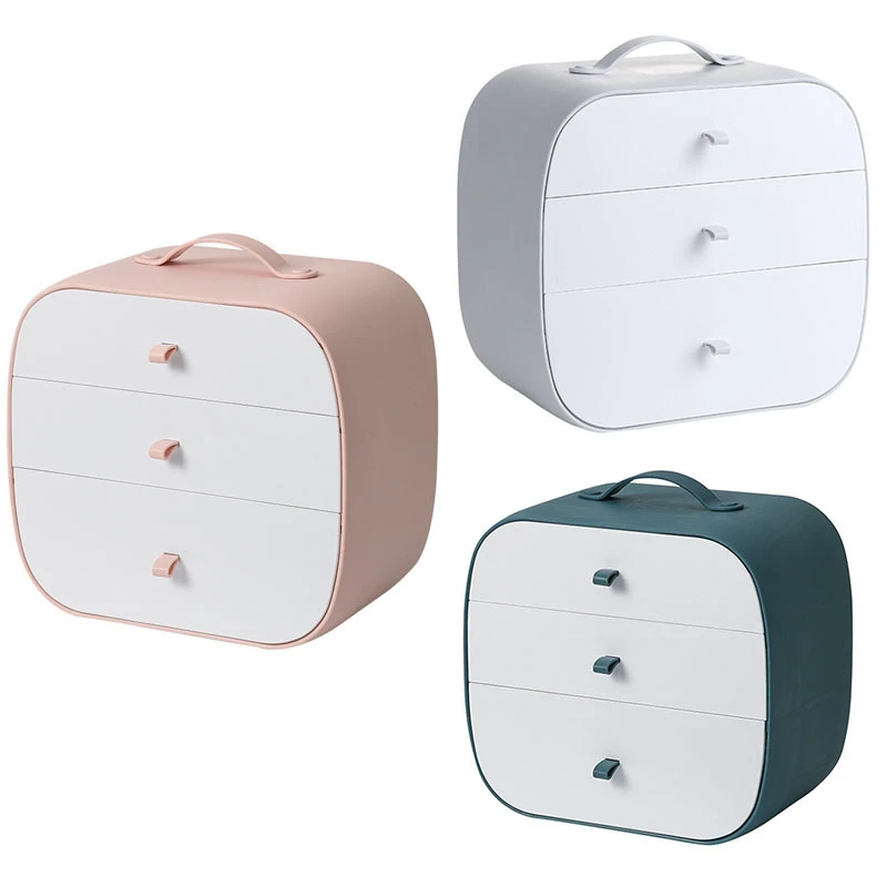 

BEAU-3 In 1 Combined Socks, Home Separated Underwear, Panties, Sock Storage Box Bra Organizer Drawer Organizer