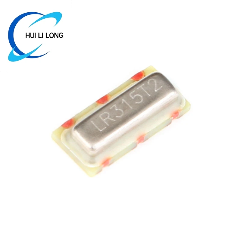 10pcs/lot LR315T2 315Mhz LR433T2 433Mhz SMD Crystal Oscillator Sound Table Quartz Resonator 7*3 3Pin 315.00 433.92 mhz