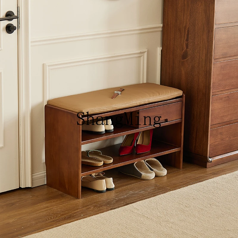 يمكن أن يجلس باب الخشب الصلب HJ إلى مقعد مقعد خزانة الأحذية المدمج في مقعد الأحذية الذي يمكن تخزينه في الباب