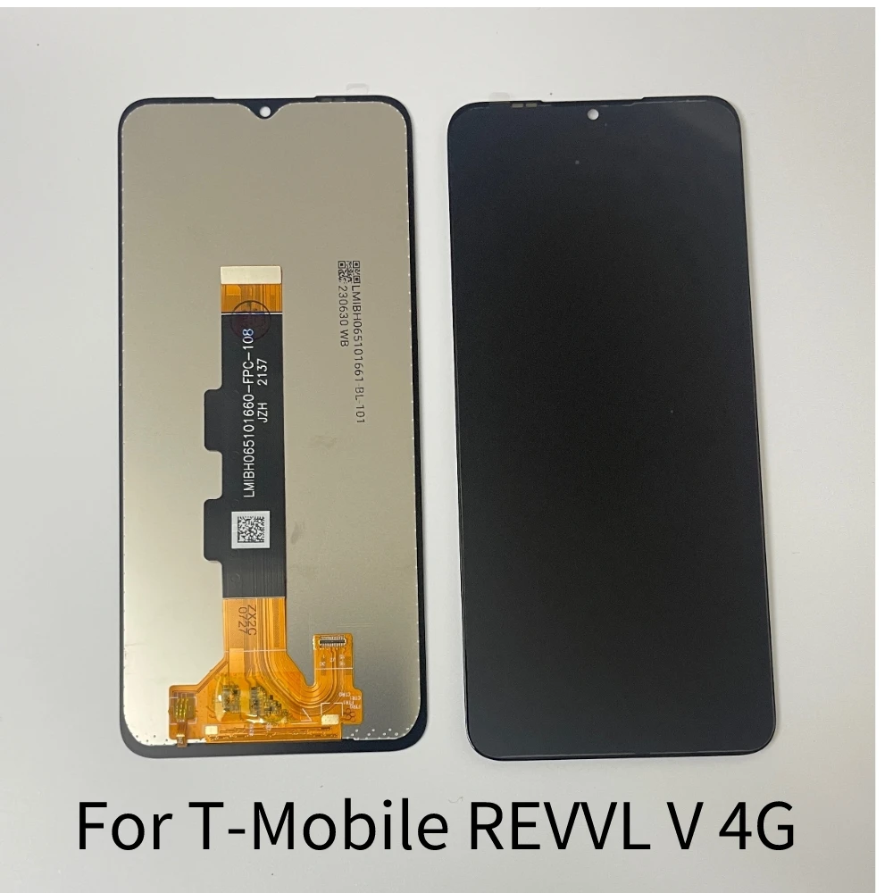 6.52 inches For T-MOBILE REVVL V 4G LCD Display Touch Screen Sensor Digitizer Assembly Replacement  Display REVVL V 4G Screen