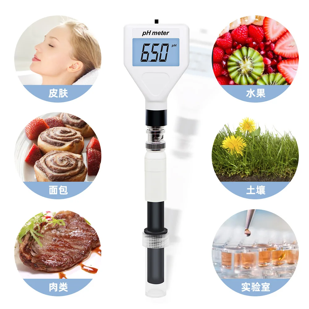

Ph98218 Цифровой измеритель pH для пищевых продуктов, теста, фруктов и мяса