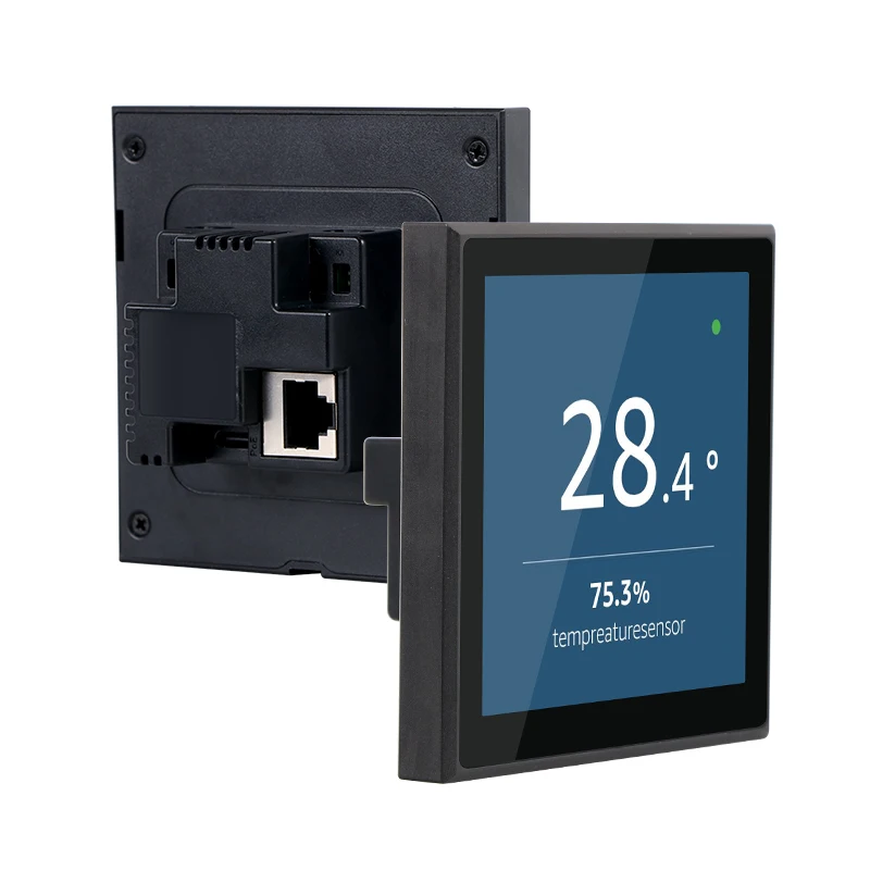 2026 Sunworld YC-SM41PM OEM/ ODM 4 Inch Metal Frame Touch Control Panel Home Automation POE Tablet Android/ Linux OS with USB-C
