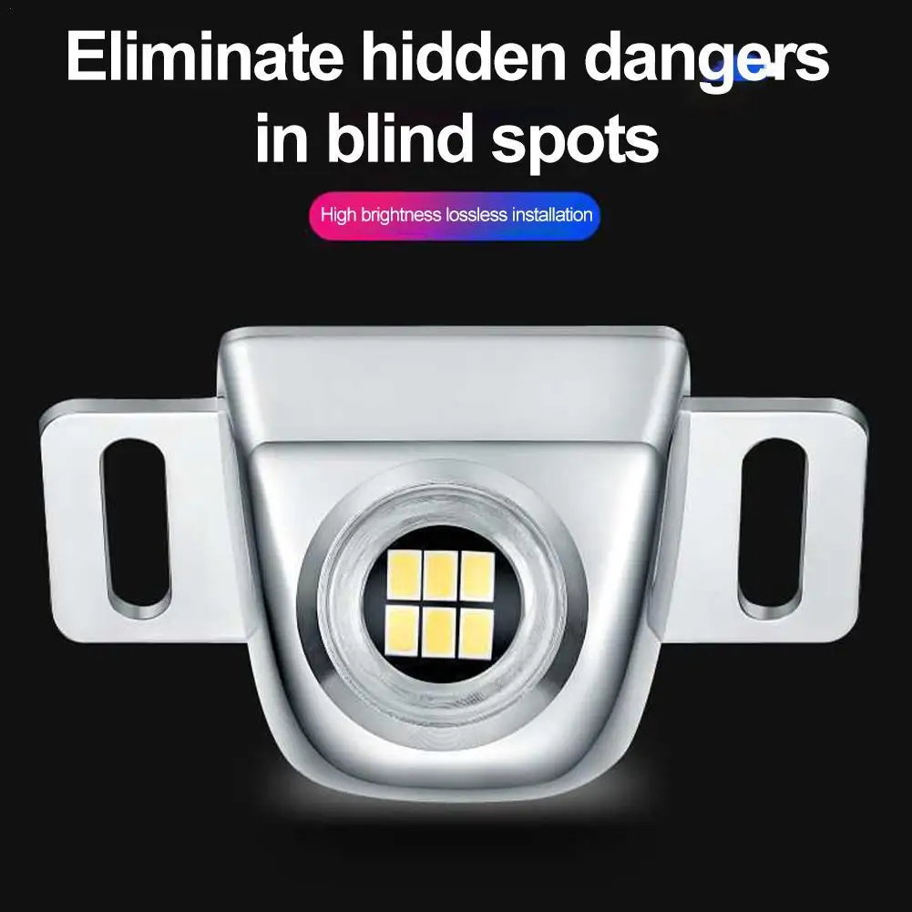 자동차 후진등 백업 테일 라이트 12-24V 보조 후진등 LED 전구 방수 트럭 주차 경고등