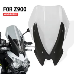Screen Accessories Sports Windscreen Windshield Viser Visor Wind Deflectors For Kawasaki Z900 Z 900 2020 2021 2022 2023 2024