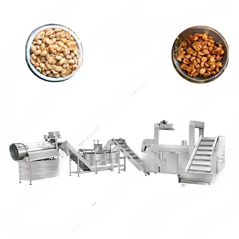 For Seed Flavor Peanut Flavor Machine Almond Flavor Machine Fried Peanut Production Line