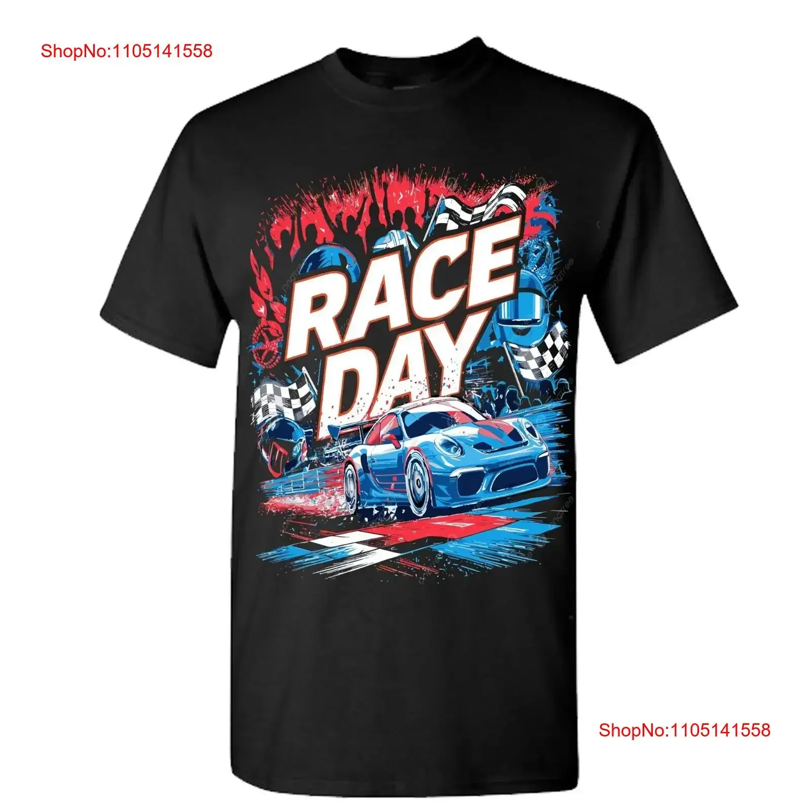 سباق السيارات تي شيرت نمط للجنسين dtf طباعة خمر غسلها الشارع الشهير تنفس للجنسين امتدت أوم الأعلى لارتداء اليومي #1
