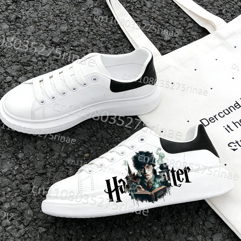 

Harrys Potters Adult Comfortable Shoes Pattern Creative Graffiti Unisex Breathable Trendy Casual Sneakers Man Woman Size 35-44