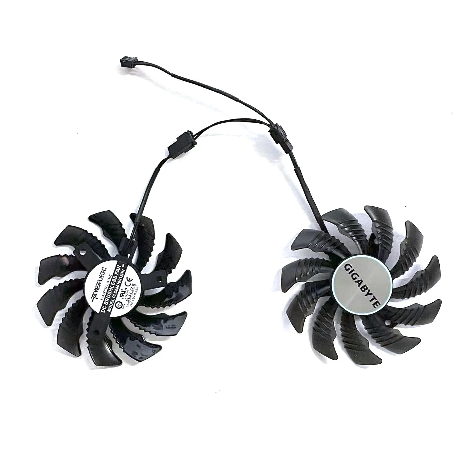 

3PIN PLD08010S12HH 75MM RX6500 XT GPU fan suitable for Gigabyte Radeon RX6500 XT EAGLE Falcon 4G graphicscard
