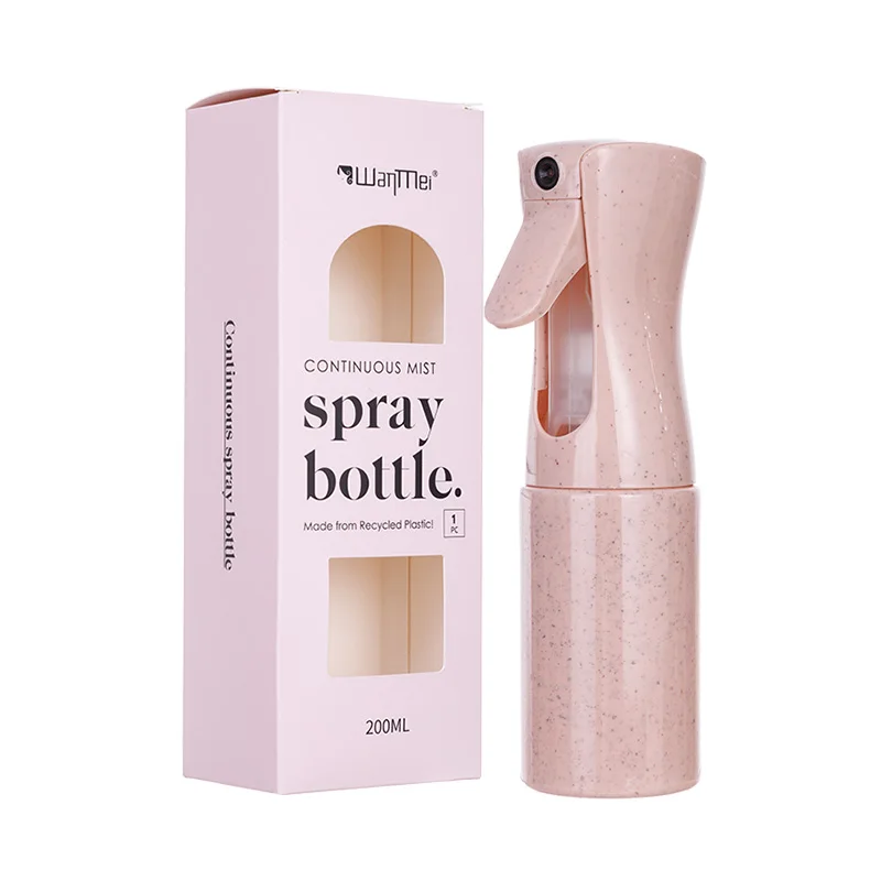 WANMEI 150 ml Professionele Kapper Spray Fles Continue Shampoo Dispenser Tarwestro Materiaal Hervulbare Kappers Tool