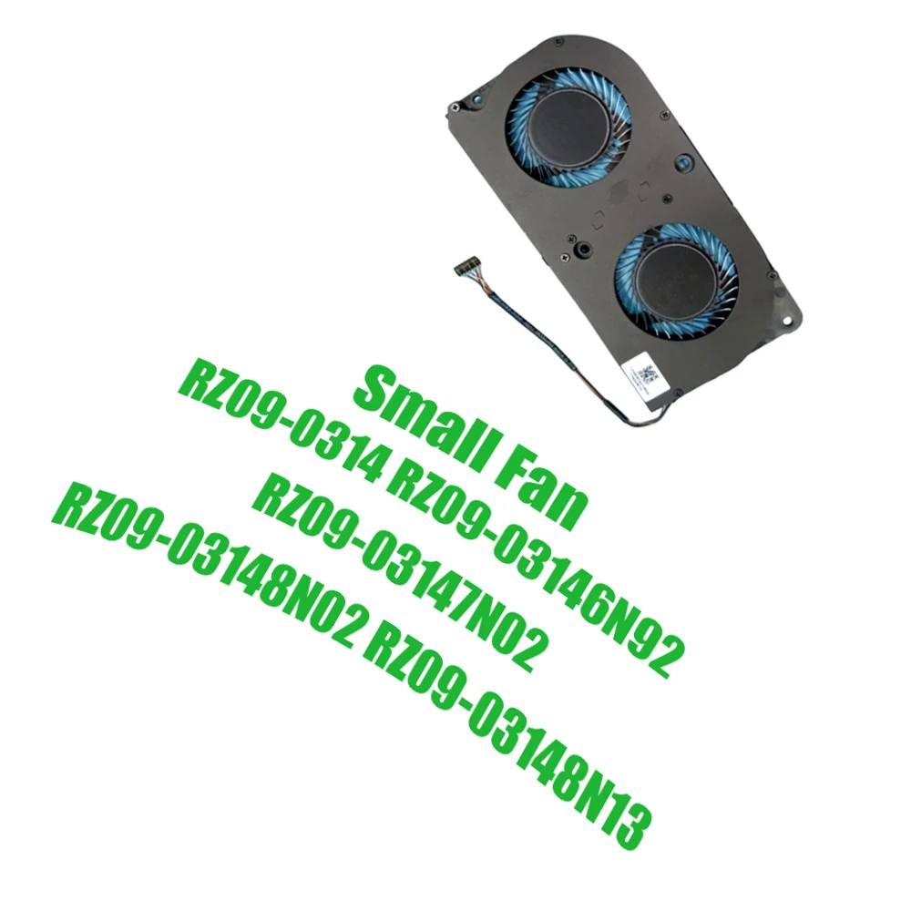 For RAZER For Blade Pro 17 RZ09-0314 RZ09-03146N92 RZ09-03147N02 RZ09-03148N02 RZ09-03148N13 DC5V 2.88W Replacement Laptop Fan
