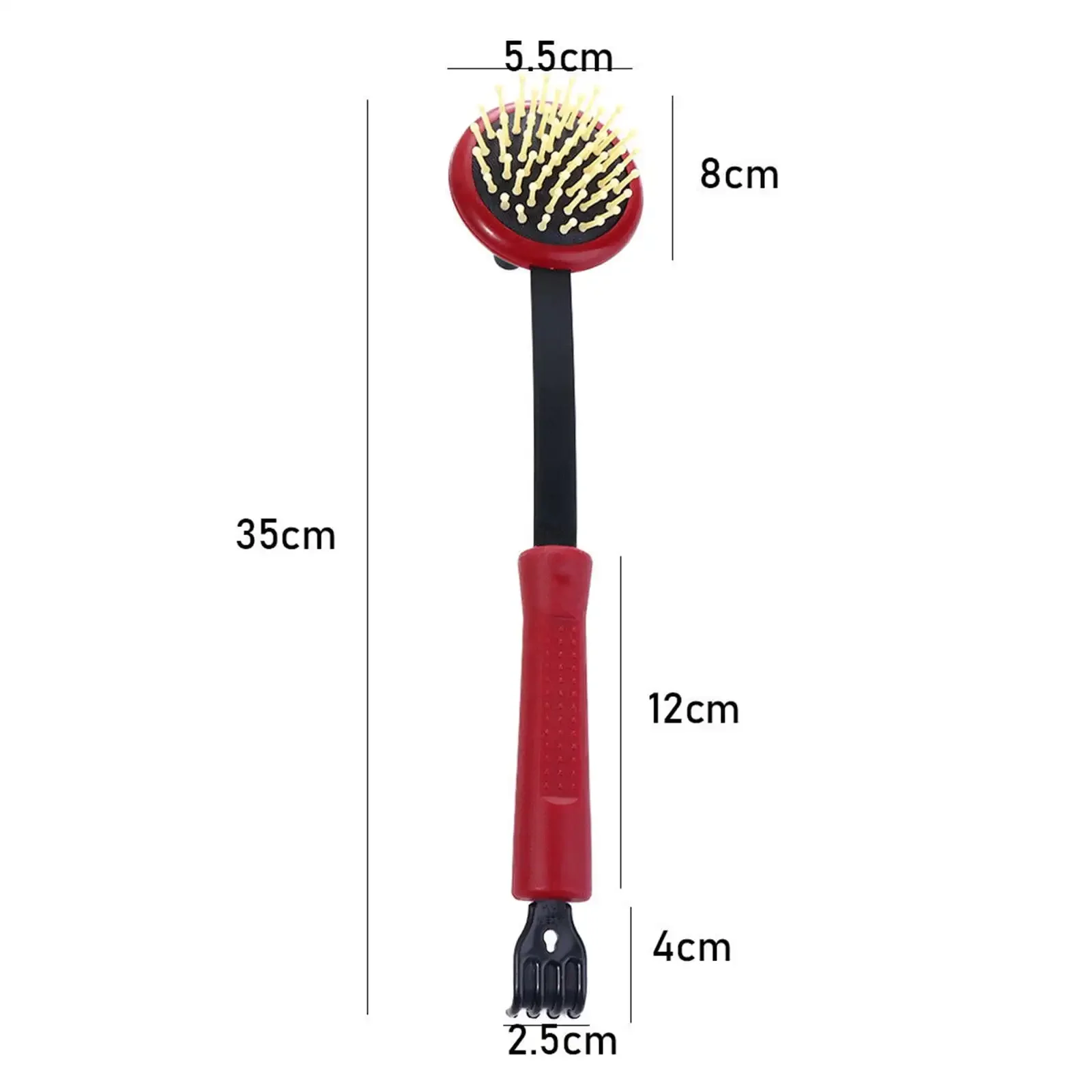 Massage Hammer Manual Back Handheld Back Shoulder Massage Stick Back Scratchers Massagers Long Handheld for Adult