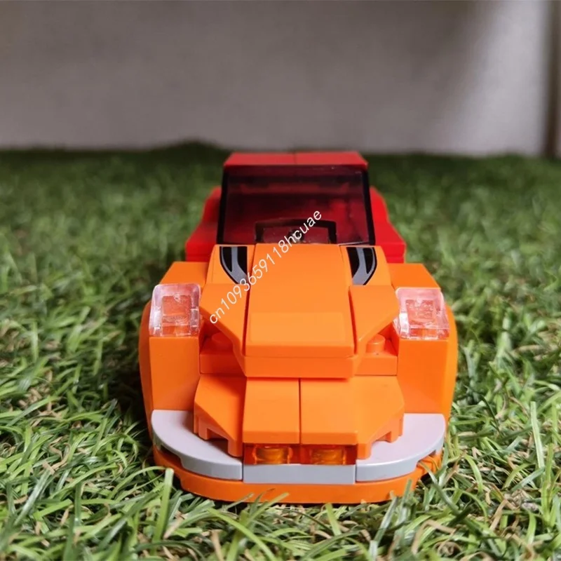 127 pezzi MOC Sport Car Carsed Modello Building Blocks Architettura Assemblare Idea Regalo di Natale Educazione Mattoni Giocattolo per bambini Compleanno