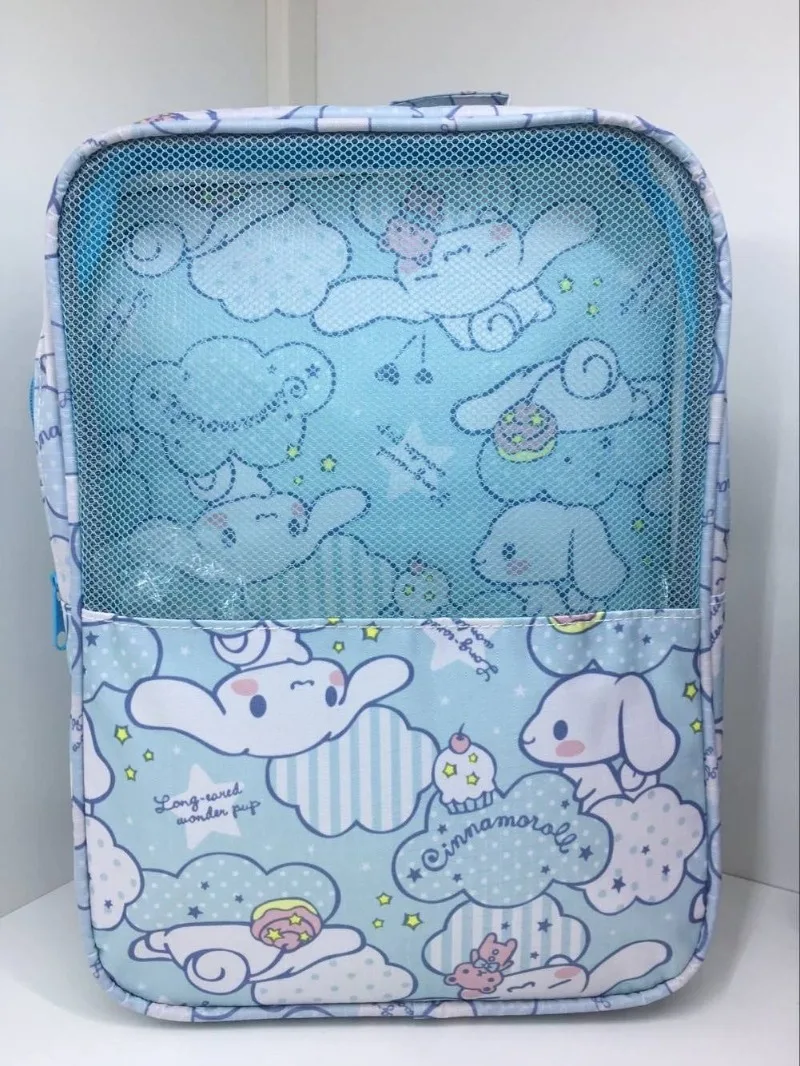 

Cinnamoroll Anime Kawaii Sanrio Ins Fashion Travel Storage Bag Cute Cartoon Hello Kitty Organizer Handbag Gifts for Kids