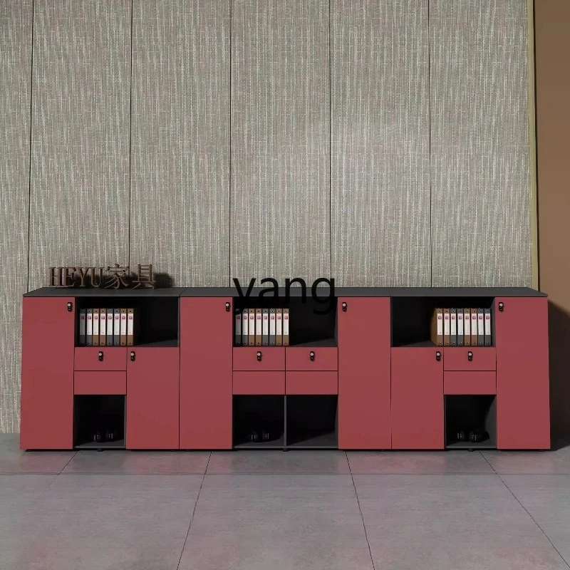

LTT wood color combination lock locker partition data cabinet filing cabinet