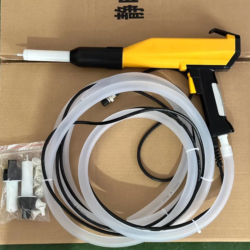 Macchina per spruzzare polvere elettrostatica Pistola a spruzzo elettrostatica Attrezzatura per pistola a spruzzo per polvere elettrostatica