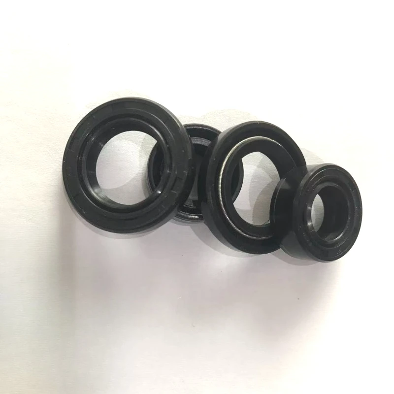 10 Pcs TC/VC Skeleton Oil Seal Ring NBR Nitrile Rubber Miniature Sealing O Ring, Inner Diameter 3-8mm