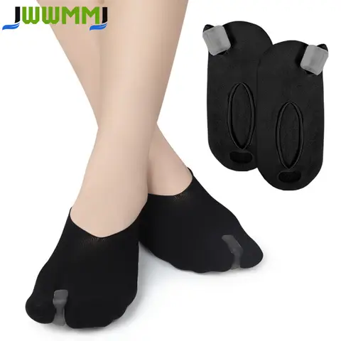 1Pair Big Bone Orthopedic Bunion Correction Pedicure Socks Silicone Hallux Valgus Corrector Braces Toes Separator Feet Care Tool