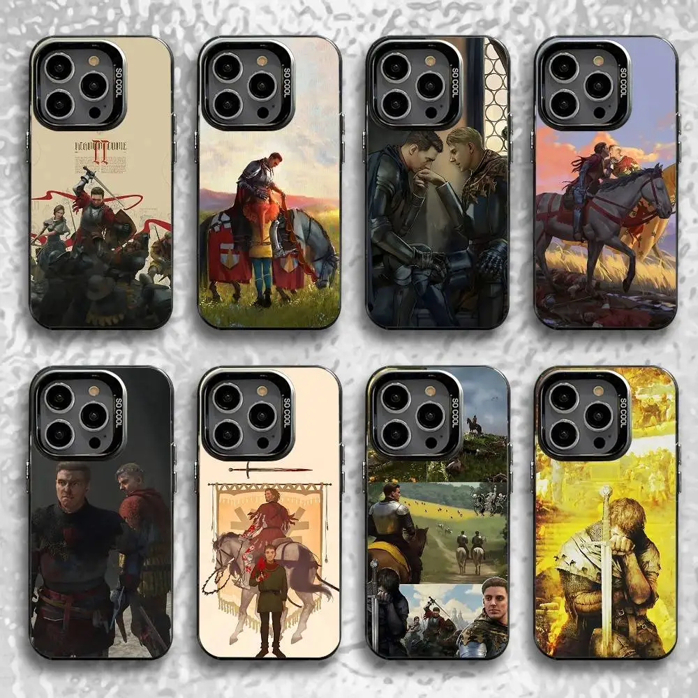 

Kingdom Come Deliverance II Phone Case For iPhone 16,15,14,13,12,11,Pro,XS,Max,Plus,Mini,SE Black Candy Matte Shockproof Cover