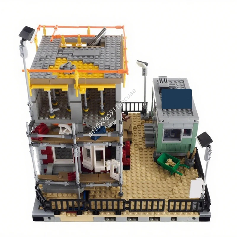 1637 elementów MOC Model budynku modułowego Klocki Zabawki dla dzieci Klocki edukacyjne Architektura kreatywna Prezenty świąteczne