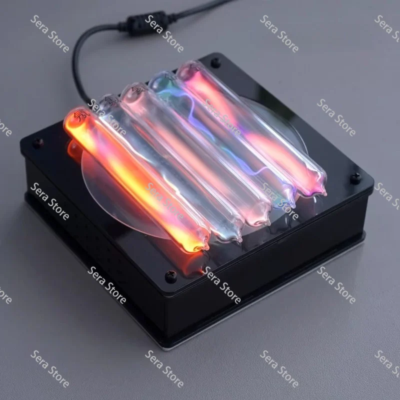 Plasma Inert Gas Exciter, Glass Sealed Inert Gas Glow Tube for Science Education