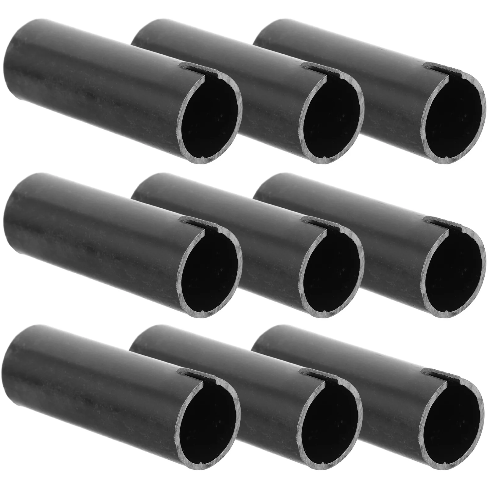 

10pcs Car Headrest Insert Tube Iron Support Rod For Neck Comfort Durable Guide Sleeve Compatible With Standard Seat Headrests