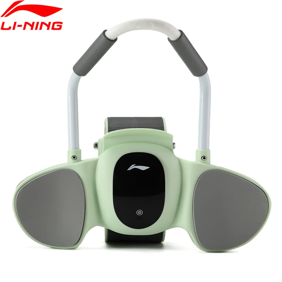 Li-Ning 유니섹스 AB 롤러(팔꿈치 지지대 포함) 피트니스 복부 트레이닝 LiNing 자동 리바운드 복부 휠 AQDU017