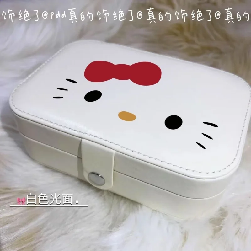 High-end Jewelry Box with Beautiful Design, Exquisite Earrings, Delicate Necklaces and Rings, Large-capacity Accessory Storage
