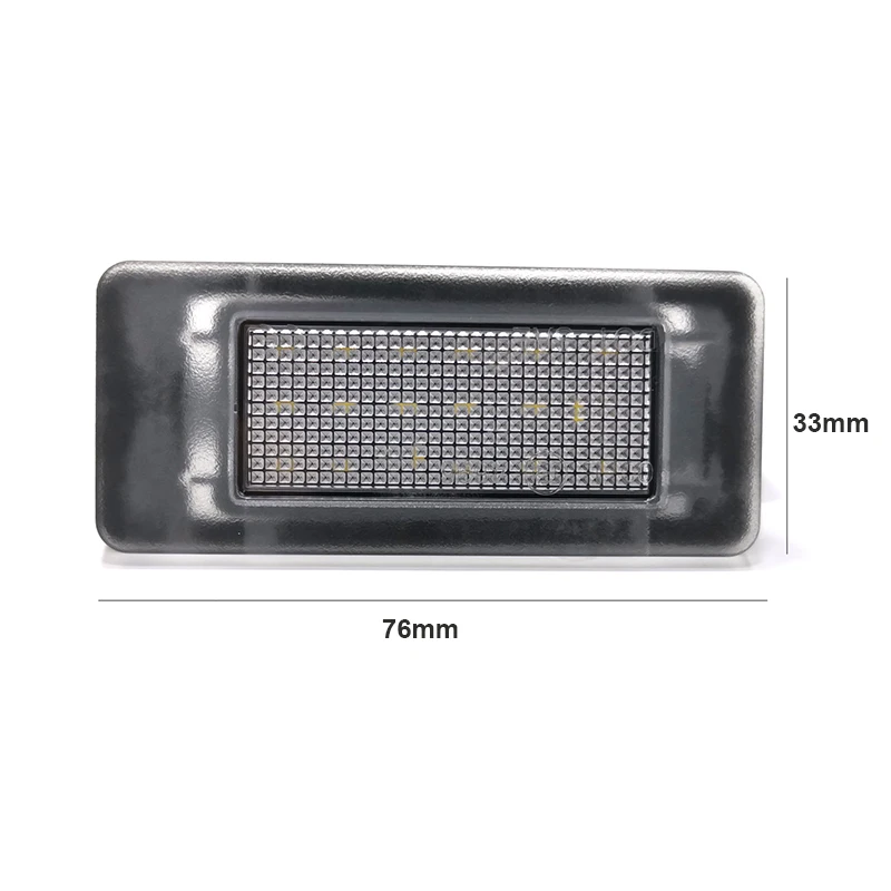 For SUZUKI Landy C27 White LED License Plate Light Lamp Assembly