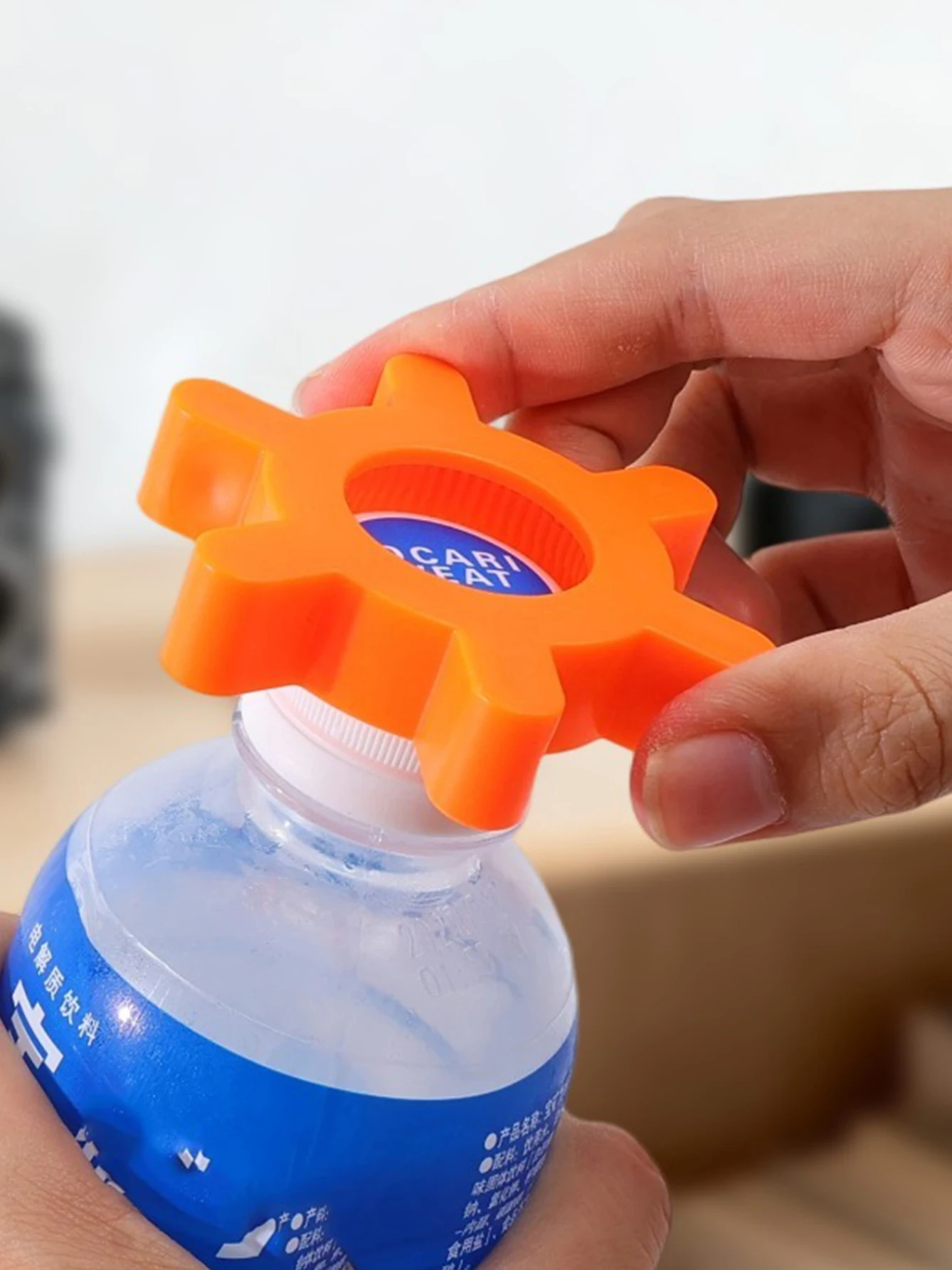 1-3pc Multi-funktion Flasche Kappe Opener Tragbare Kunststoff Soda Rotary Flasche Opener Für Picknick Camping Bar küche Opener Werkzeug – Detail 6