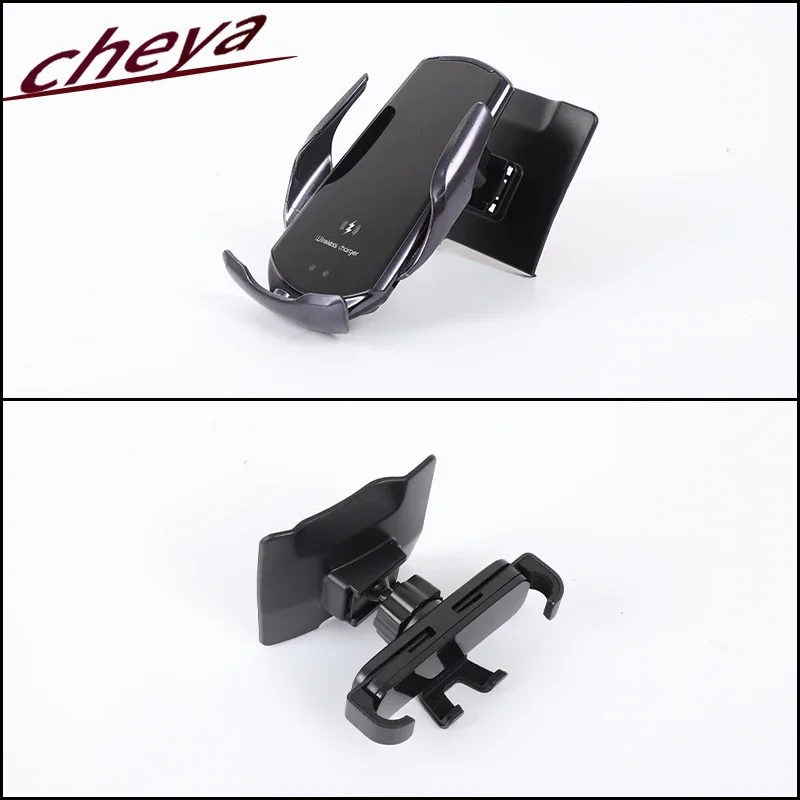 

For Cadillac Escalade 2007-2014 LHD ABS Central Control Navigation Screen Air Outlet Mobile Phone Holder Car Accessories