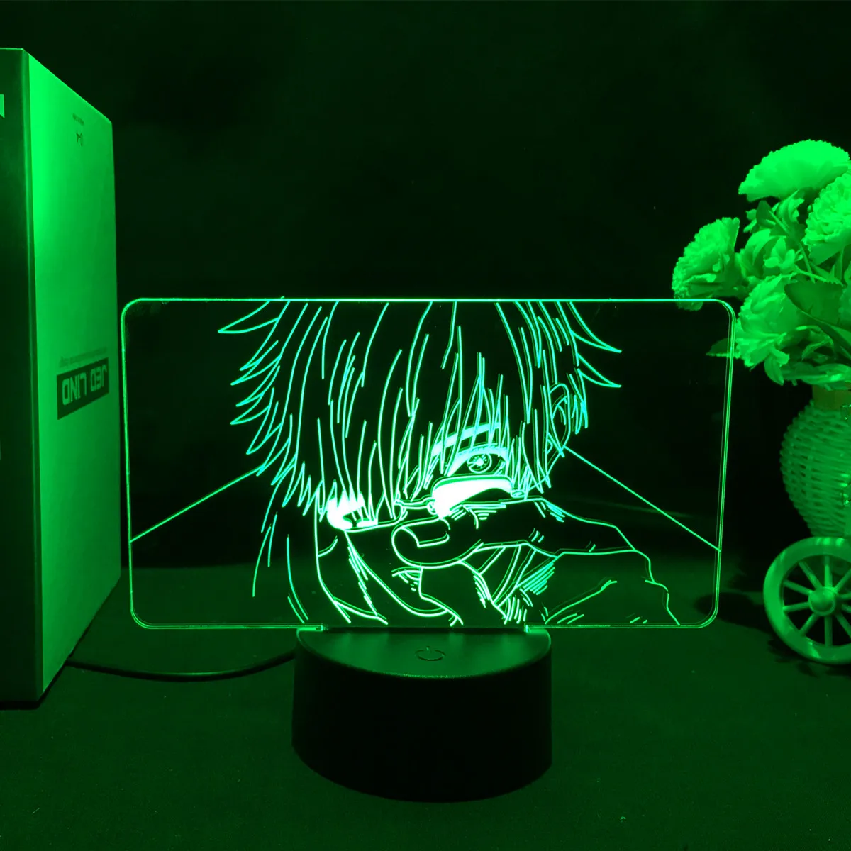 Led Light Anime Jujutsu Kaisen Yuji Itadori Ryomen Sukuna Gojo Satoru for Child Bedroom Decor Lighting Birthday Gift