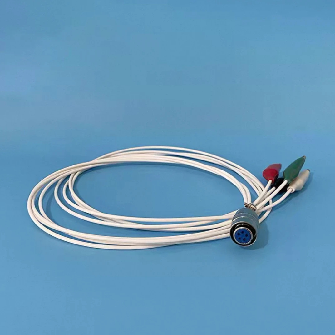 CHI660E/760E 6 needles 4/5 threads electrochemical workstation electrode connection wire crocodile clip connection wire