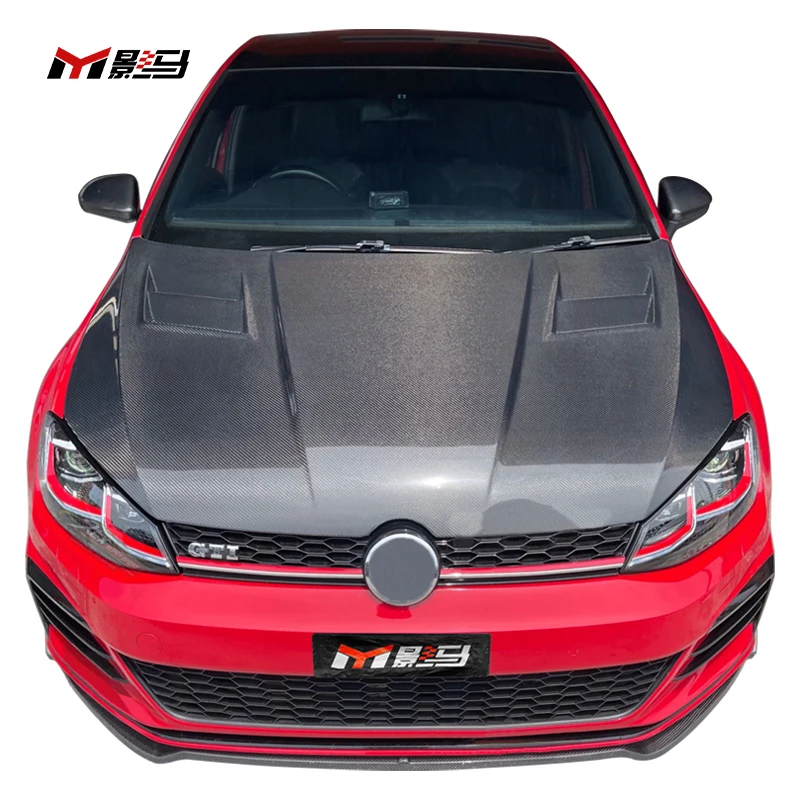 

Капот двигателя из углеродного волокна для Volkswagen Vw Golf 7R Mk7 7,5R-line Aspec Style Капот Крышка двигателя