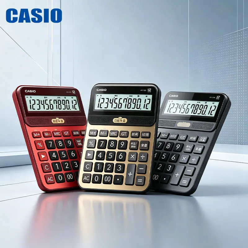 Casio GYDYMY-120/FX-50F-II Business desktop calculator 12-bit display classic multi-color corporate finance office