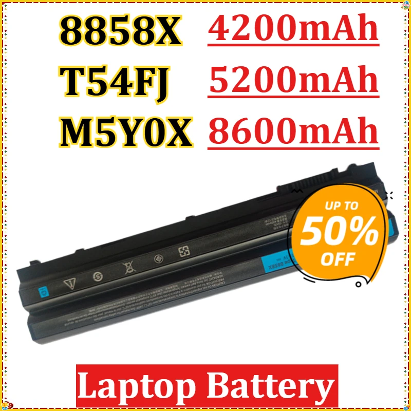 

Laptop Battery 8858X T54FJ M5Y0X for Dell Latitude E5420 E5430 E6420 E6430 E6520 E5530 M5Y0X HCJWT T54FJ 911MD 4YRJH PRR