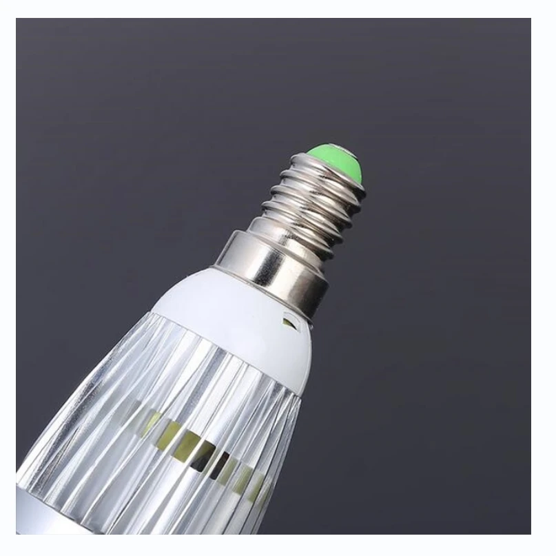 E14 Led Candle Lights 300LM AC85-265V 120 degrees Aluminum Led Light Bulbs Warm White Cool White 3W Led Candle Bulbs 10pcs/lot